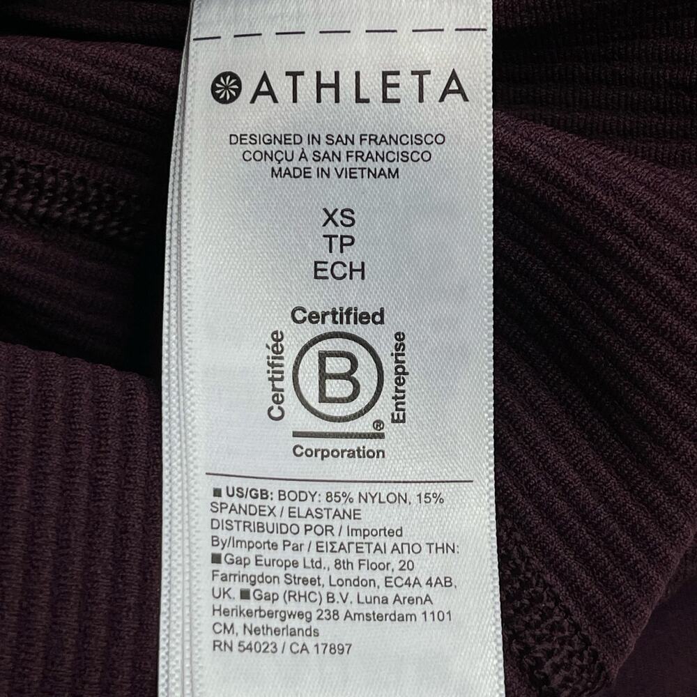 Athleta Salutation Ribbed Jacket womens size M Slate - Picture 8 of 14